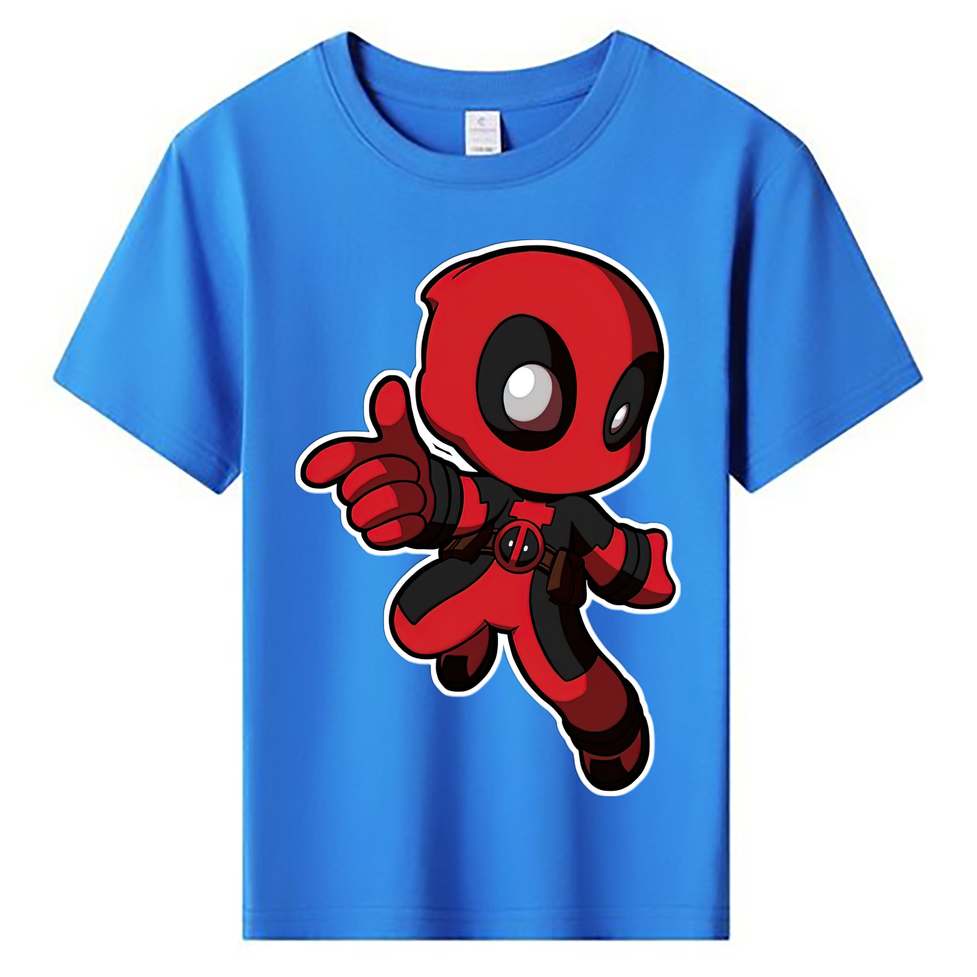Deadpool デッドプール 綿100％キッズTシャツ（フロントプリント）